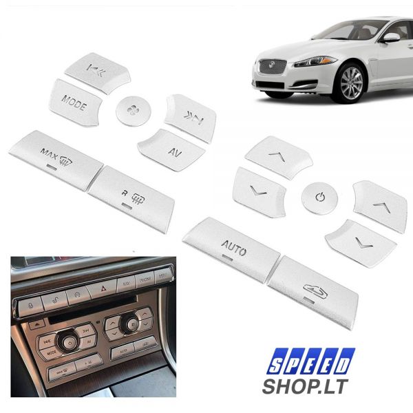 JAGUAR XF klimato kontrolės mygtukai